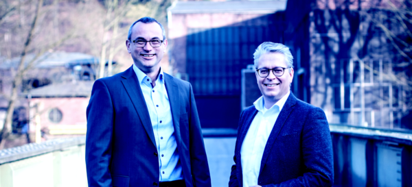 Managing directors of Walzwerke Einsal Dr. Bodo Rein and Henryk Leitzke